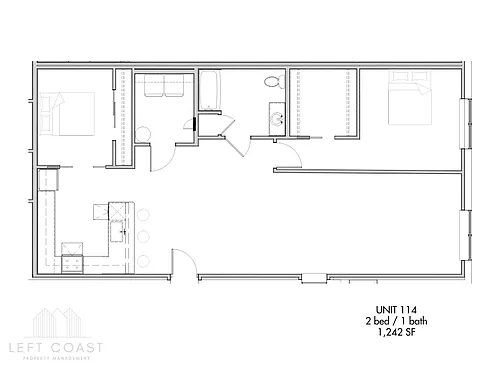 Floor plan The Matinee 114