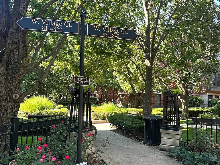 Common Walkway To The Front Entry