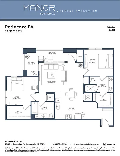 Floor plan B4