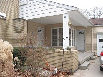Imagine the summer months with this great porch and your patio furniture.  Sit back and relax with a refreshing beverage and reading a book.