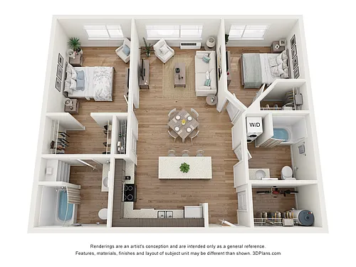Floor plan Adams