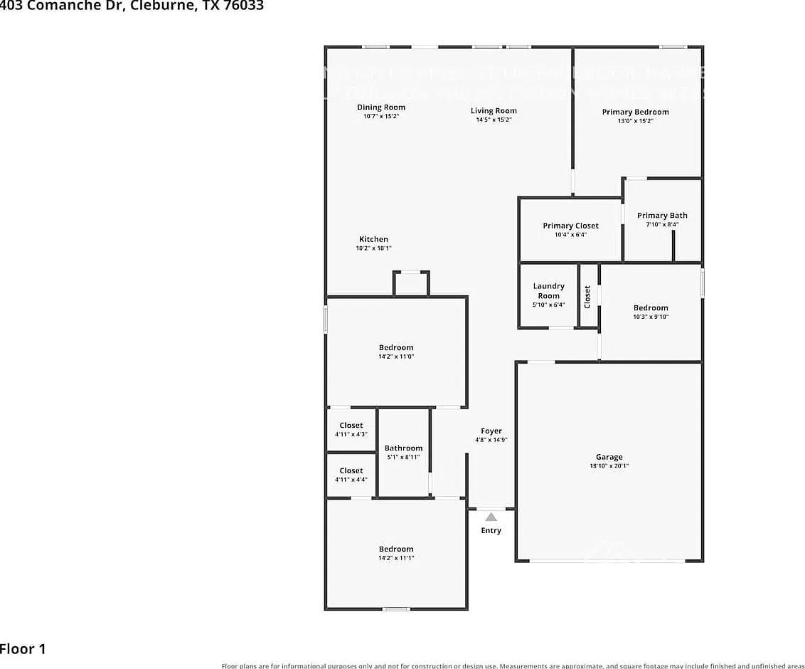 403 Comanche Drive Cleburne, TX 76033 — Photo 2