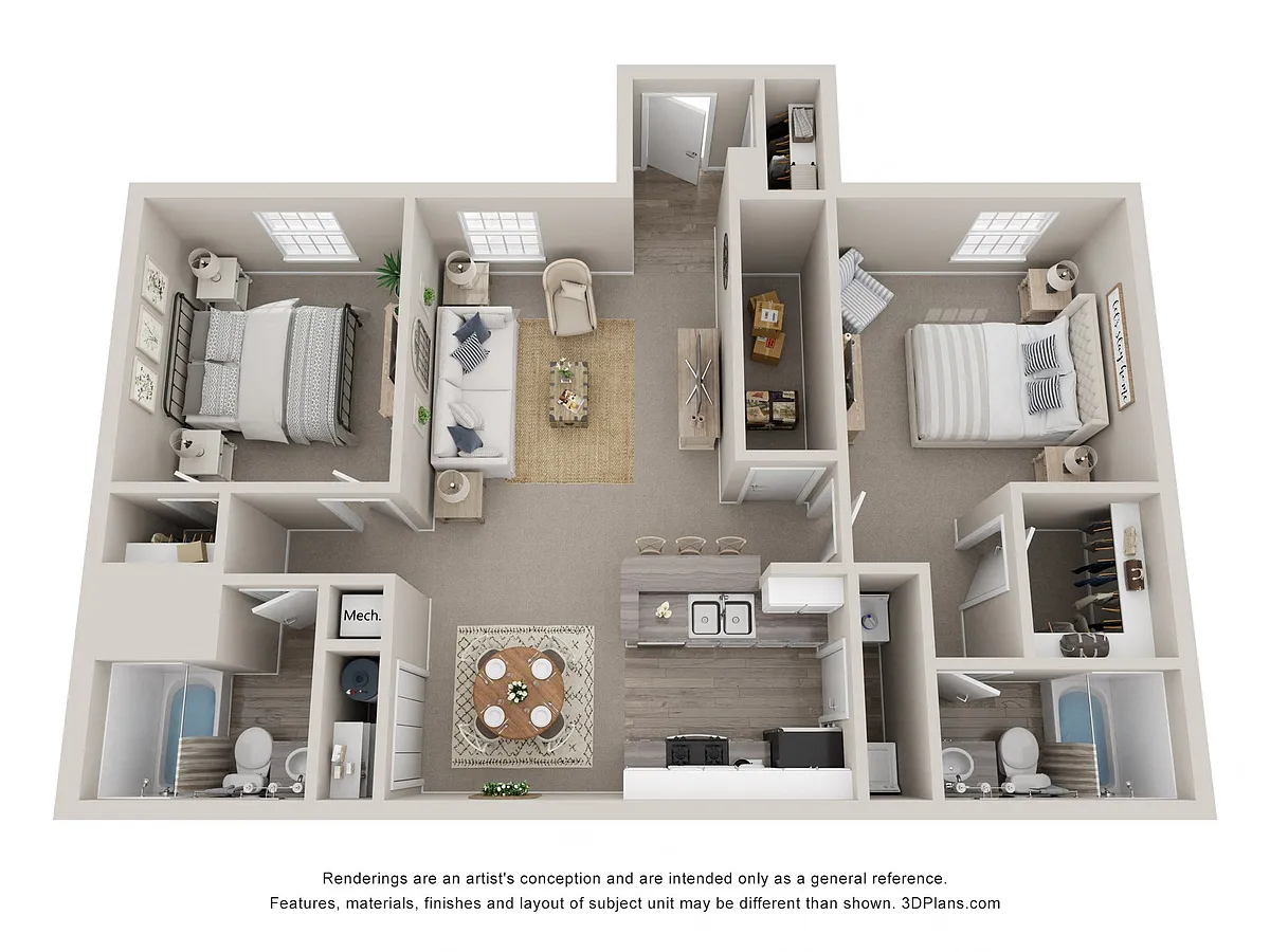 Floor plan The Warwick