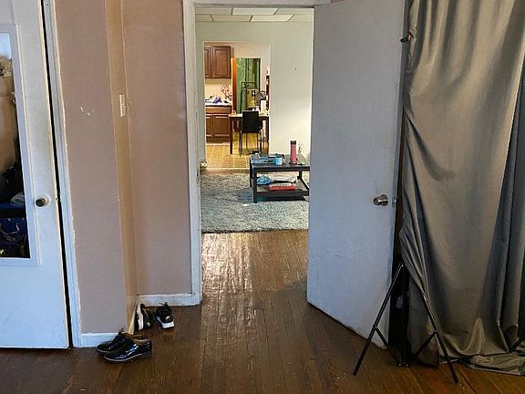 VIEW FROM BEDROOM TO KITCHEN