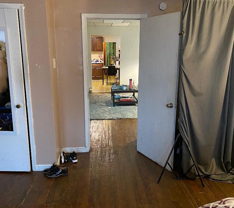 VIEW FROM BEDROOM TO KITCHEN