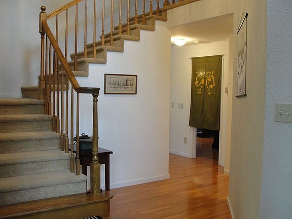 front hall, stairway