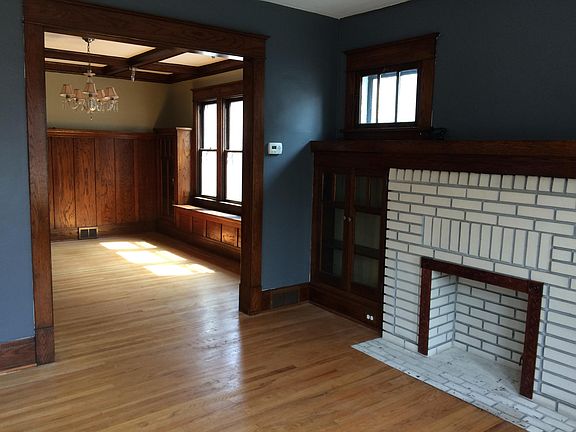 Living room looking into dining room