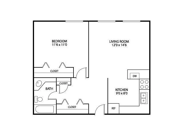 Floor plan Hennepin and Lyndale