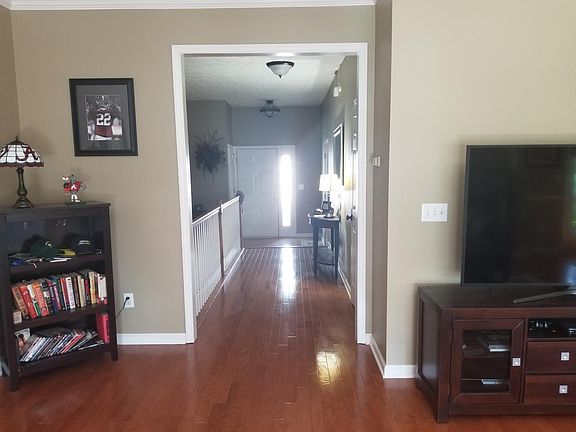 Hallway from living room to front door.