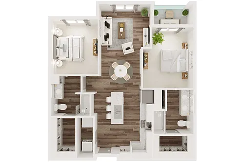 Floor plan B2