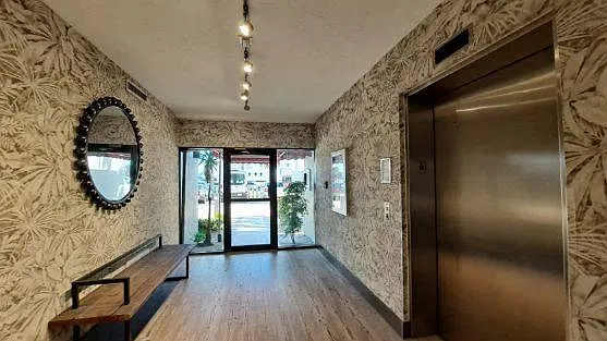 Lobby with Elevator