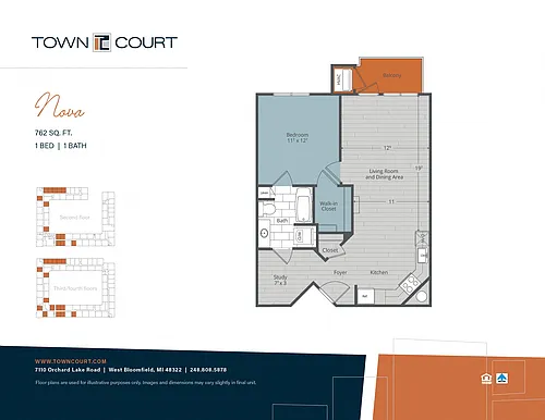 Floor plan Nova - with den