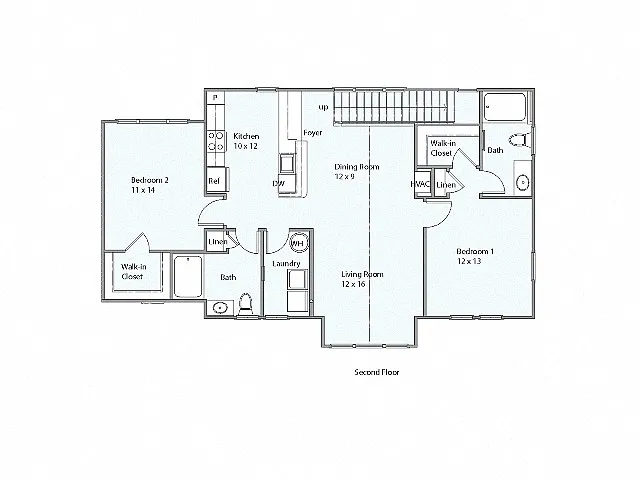 Floor plan Biscayne - w/ Garage