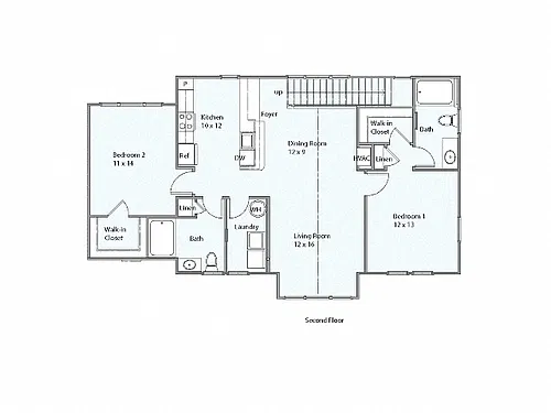Floor plan Biscayne - w/ Garage