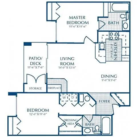 Floor plan Cypress