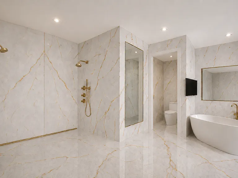 Master Bathroom - rendering