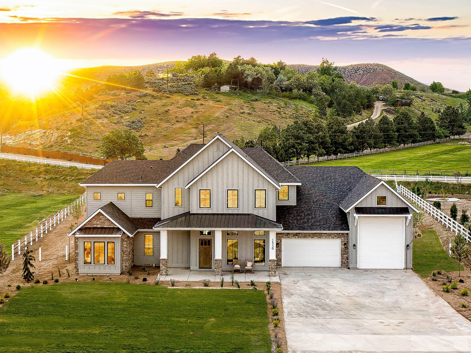 The Estates at Dry Creek Ranch 1Acre Lots by Boise Hunter Homes in