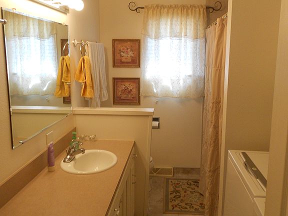 Main floor bath and laundry