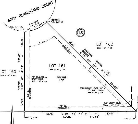 2nd image of 6001 Blanchard Ct Lot 161