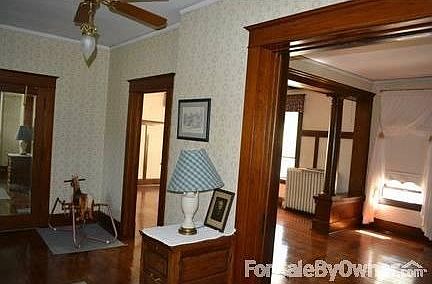 Entry Way, Pocket Doors to Living Rm