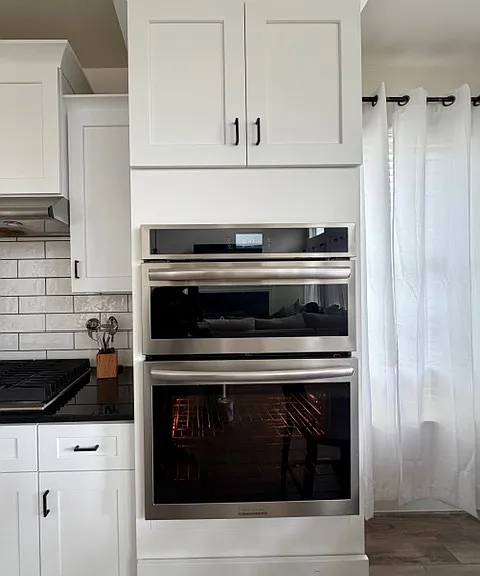 Microwave and Oven