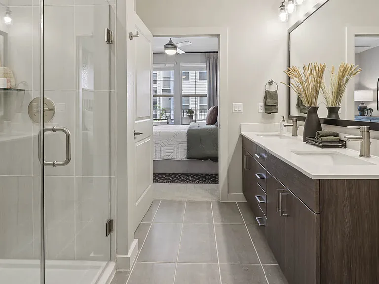 Bathroom with Double Vanity