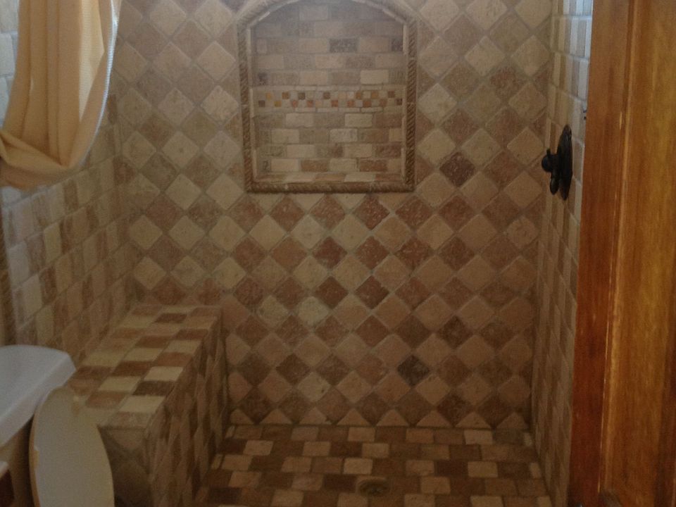 Hand Tiled Custom Shower