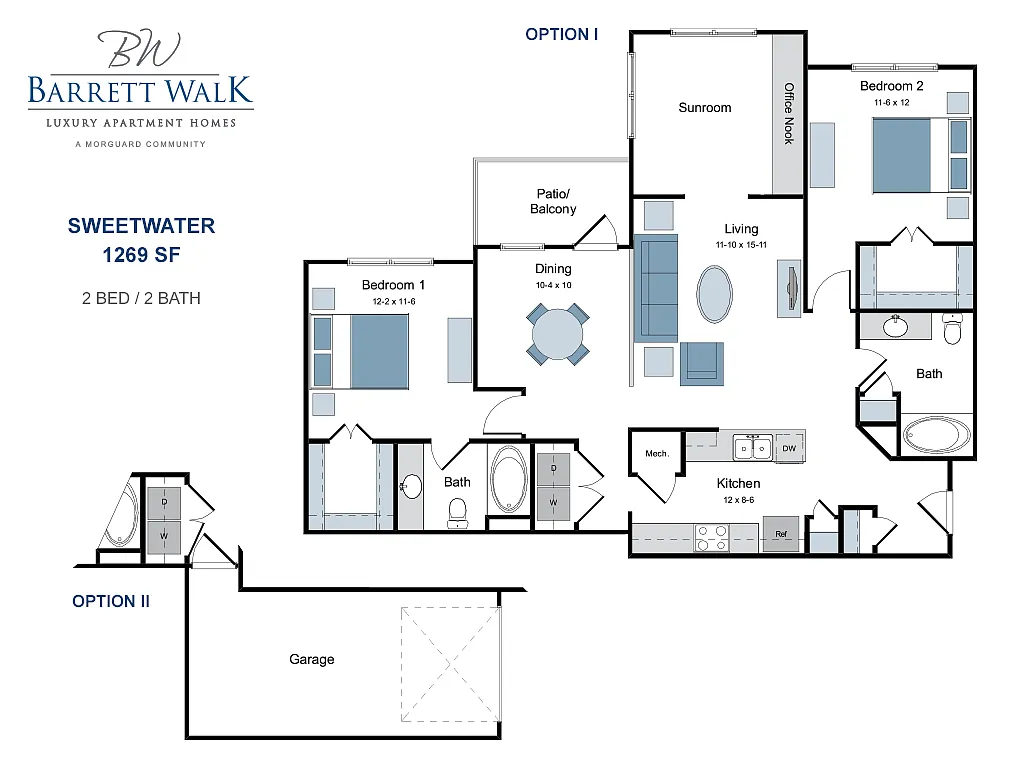 Floor plan Sweetwater