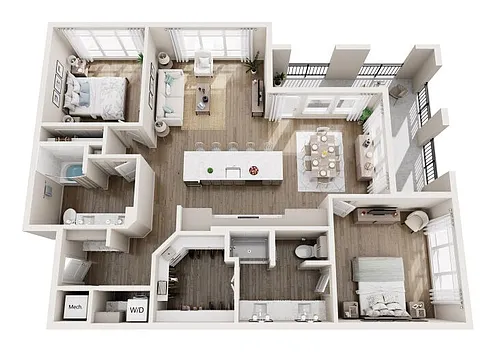 Floor plan B8