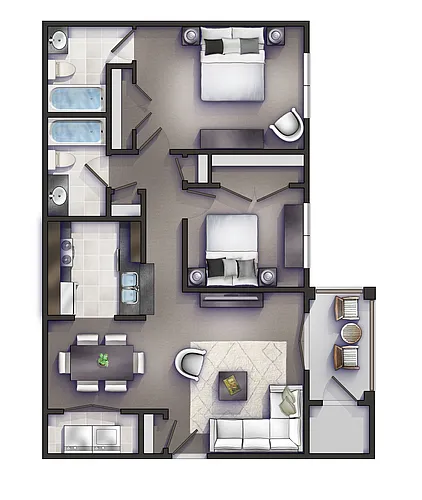 Floor plan Magnolia