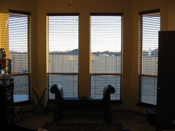 Master Bedroom Plantation Blinds