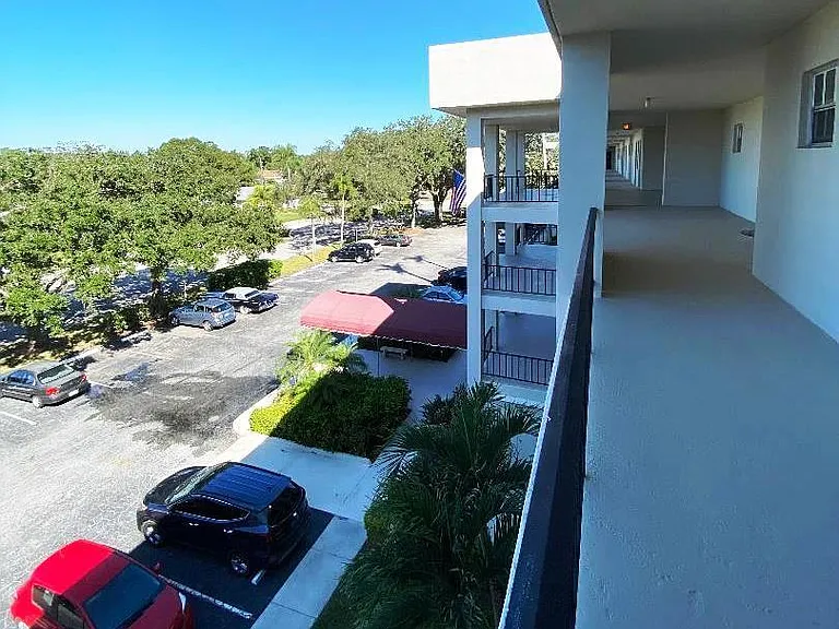 4th floor exterior walkway.
