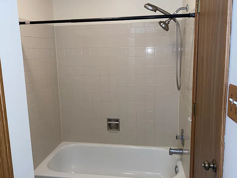 Bathroom tub/shower combo