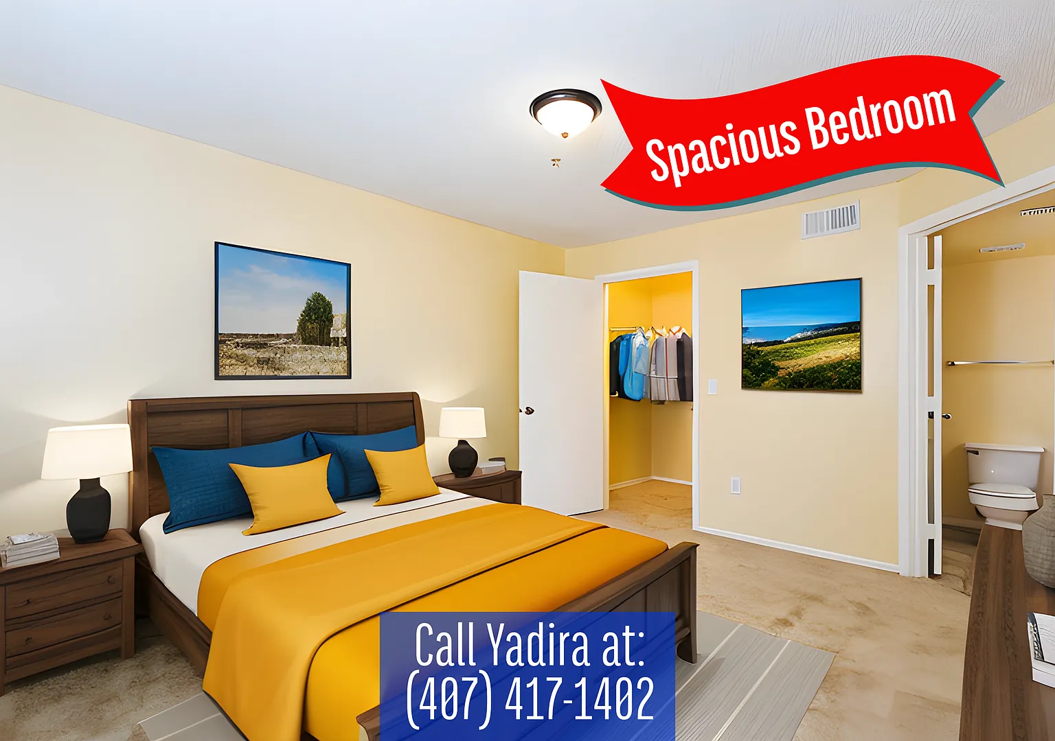 Beautiful 3rd floor Condo with 2 bedrooms and 1 bath in the heart of Kissimmee — Photo 4