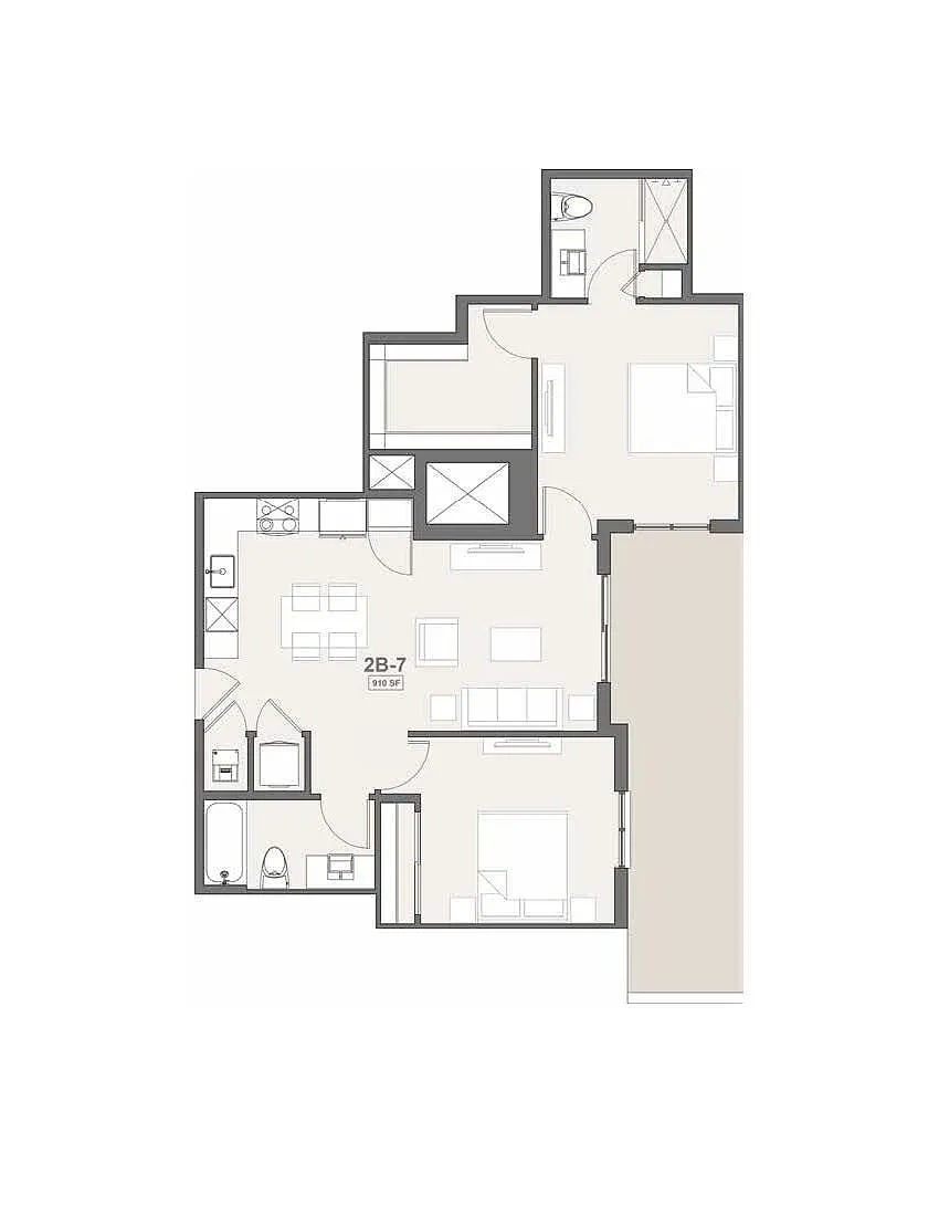Floor plan B7
