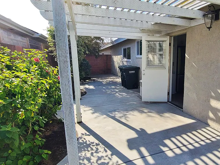 Back Door and Patio