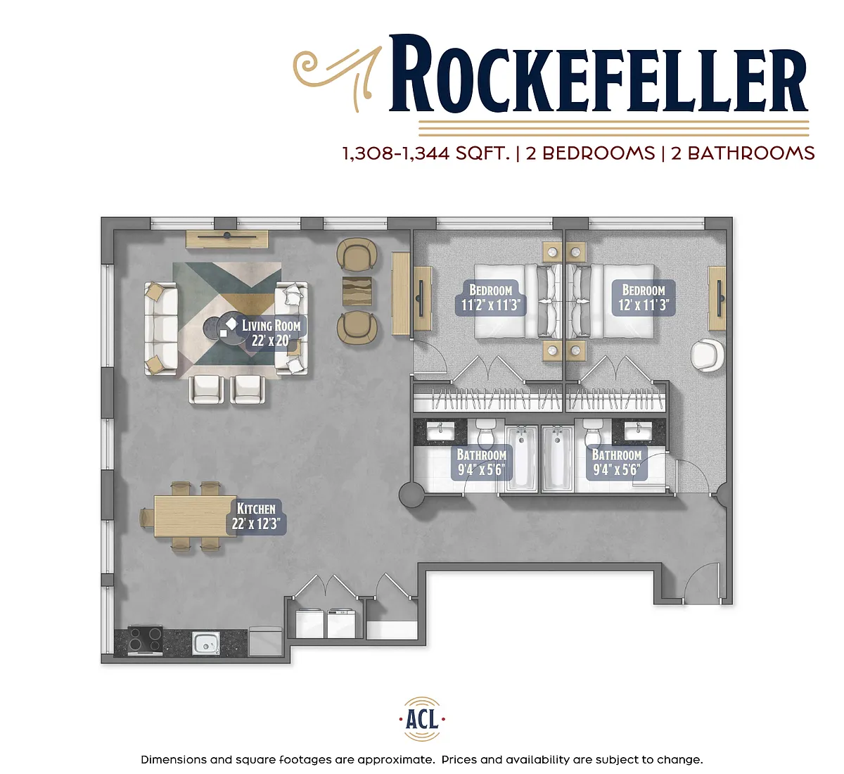 Floor plan Rockefeller II
