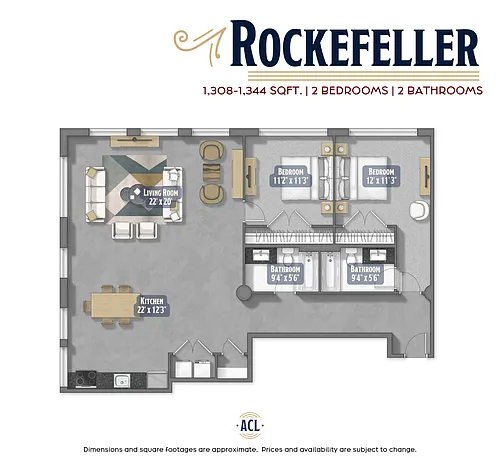 Floor plan Rockefeller II