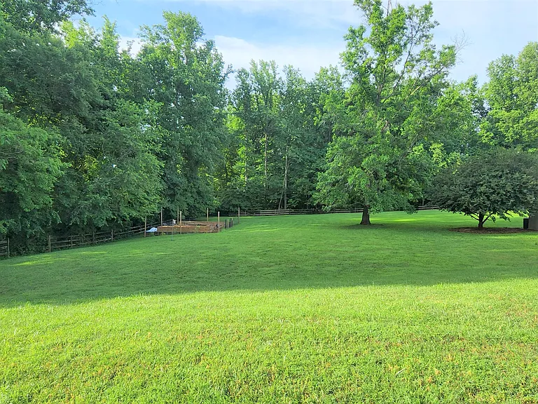 Back Yard view.
Enjoy gardening? 320 square feet of raised garden beds.
