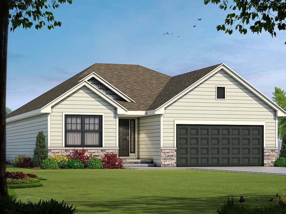 Elevation A with Optional Stone