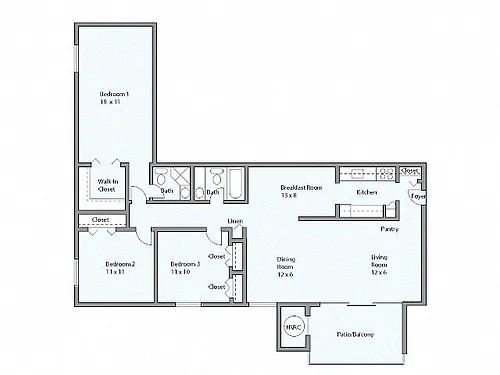 Floor plan Carriage