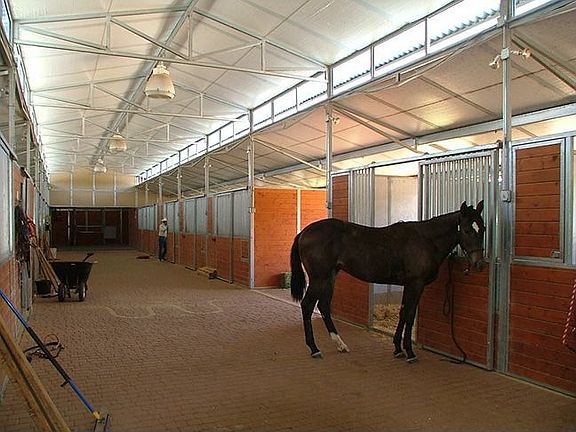 Interior of Barn