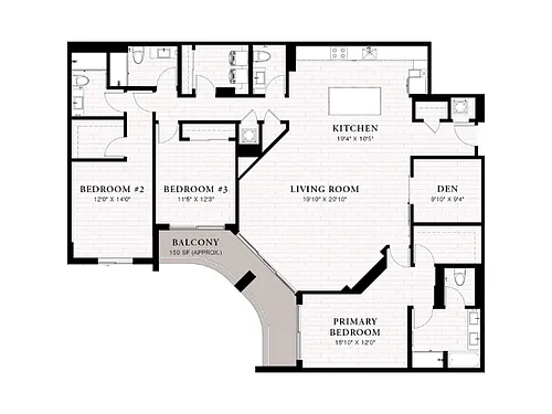 Floor plan PH9