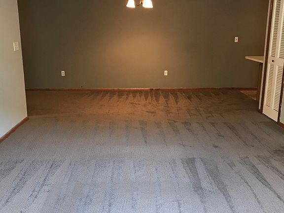 Open living/dining area