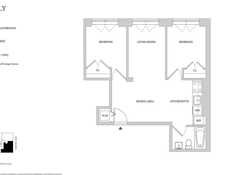 132 Waverly Ave #2C — Photo 2