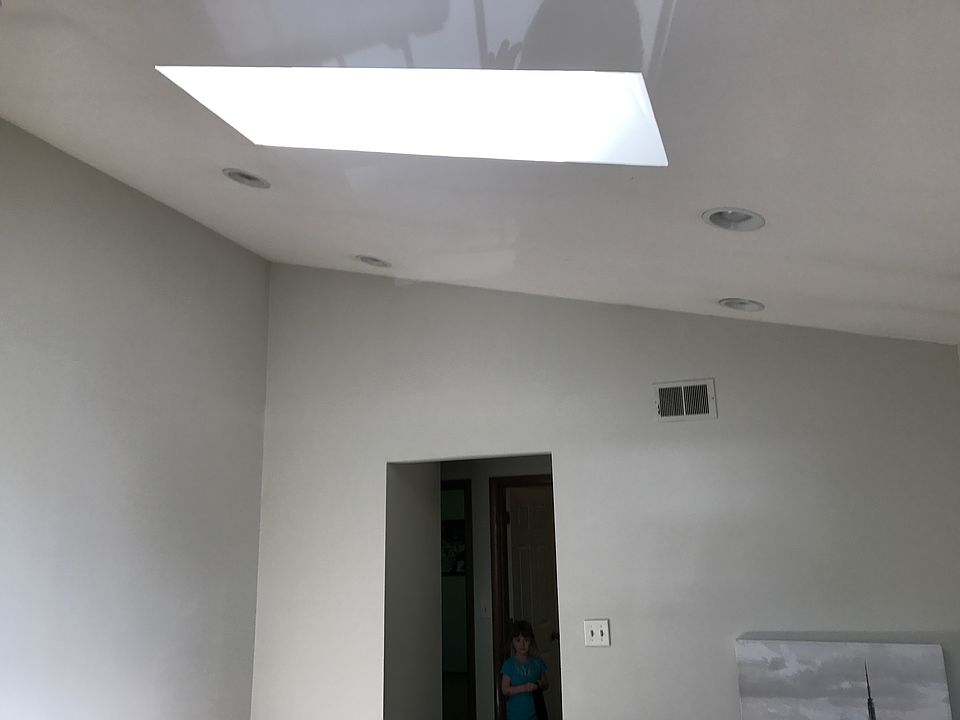 Entrance with skylight
