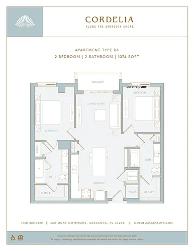 Floor plan B6