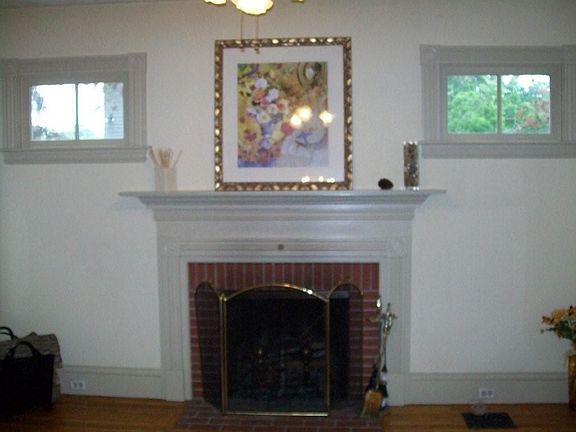 Wood Burning Fireplace