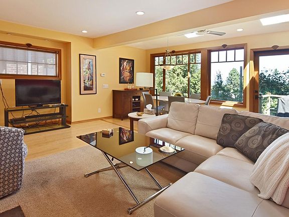 Living Room and Fireplace