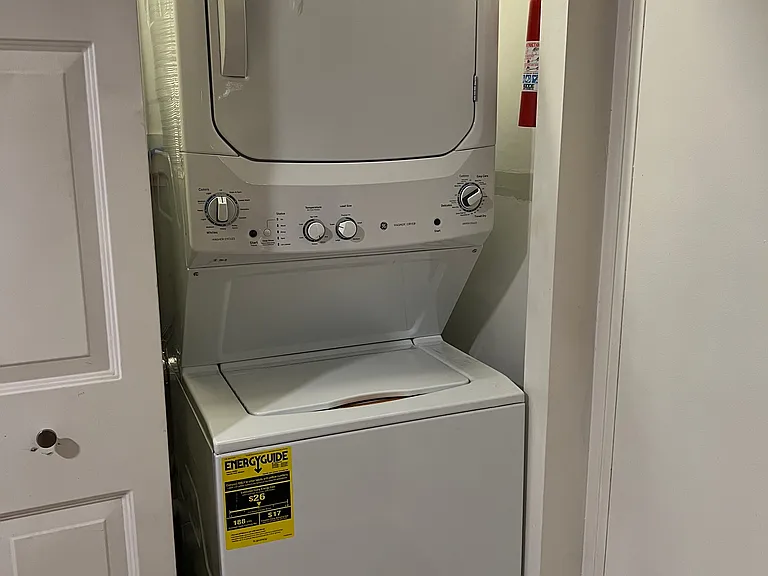In unit laundry - new washer and dryer combo